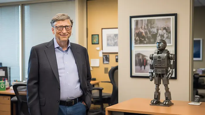 Bill Gates advocates using AI to benefit society, disagrees with calls for pause on development