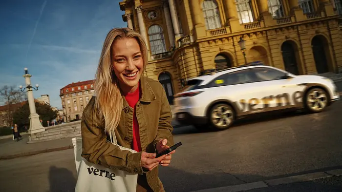 Verne Launches Europe's First Commercial Robotaxi Service in Zagreb!