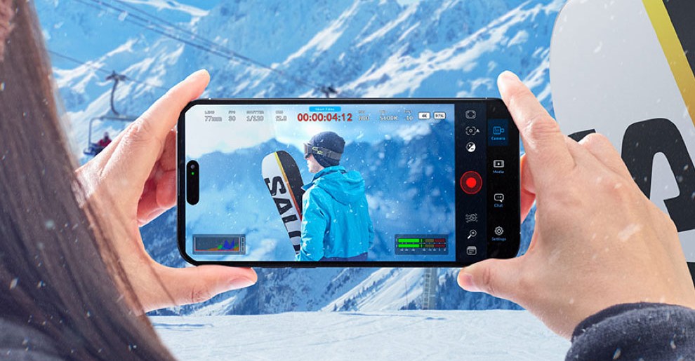 Blackmagic Camera App Now Streams Directly to YouTube and Twitch!