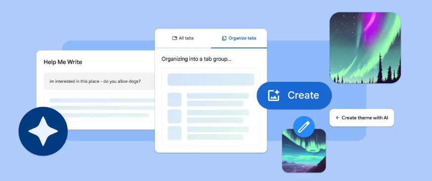 Google Chrome 121 Revolutionizes Tab Organization with AI Features