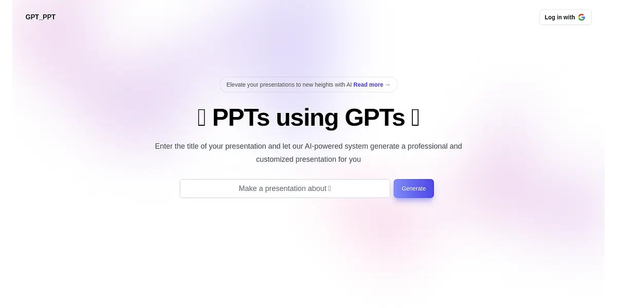 GPT-PPT