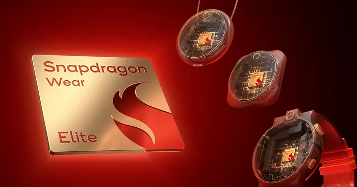 Qualcomm Unveils Snapdragon Wear Elite Chip for AI Wearables!