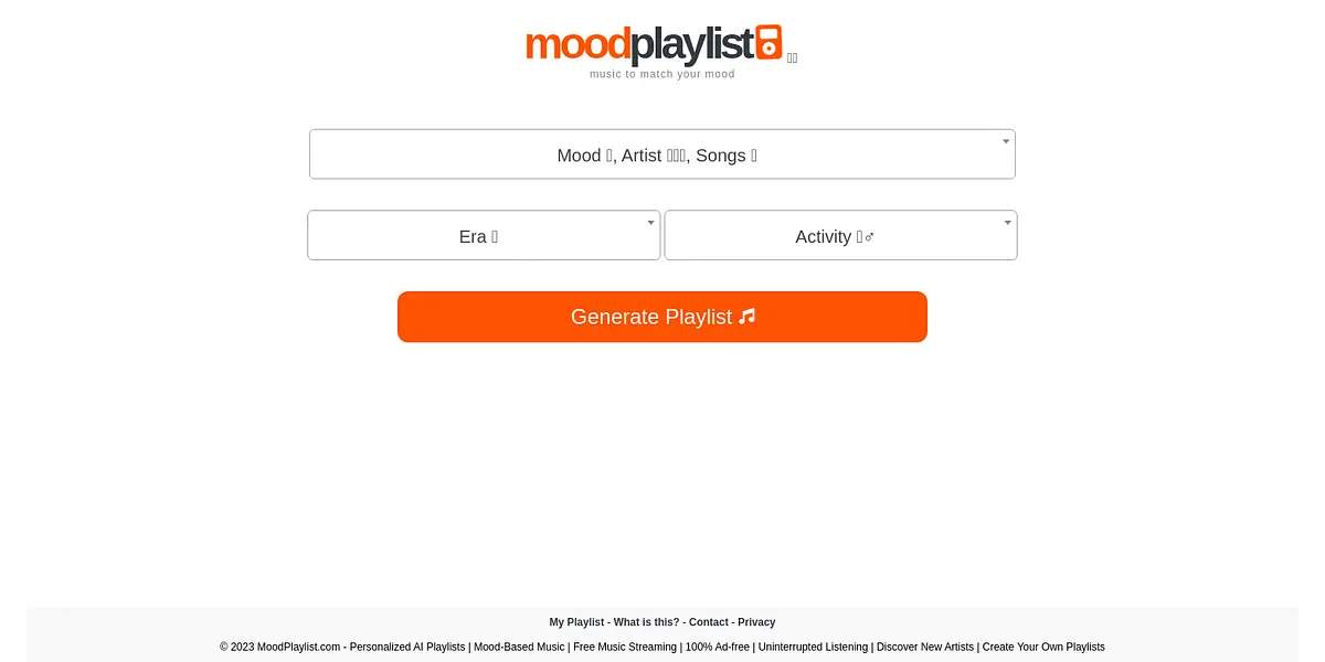 Moodplaylist.com