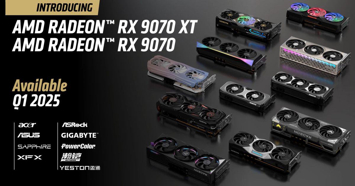 AMD Unveils Next-Gen Radeon RX 9070 Series with AI-Powered FSR 4 Upscaling at CES 2025!