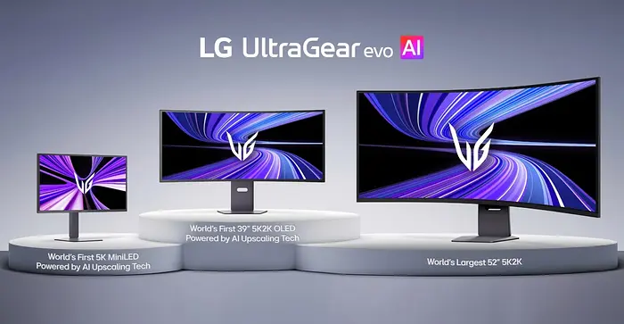 LG Unveils Groundbreaking UltraGear Evo Gaming Monitors with AI Upscaling!