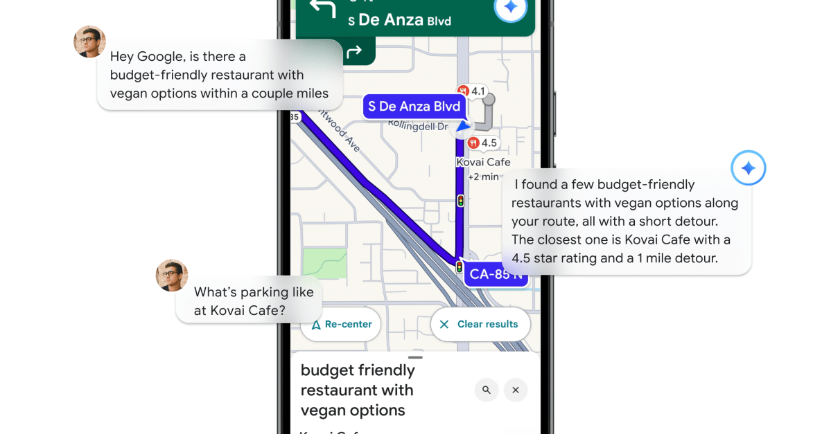 Google Maps Transforms with AI Chatbot Gemini as Your Navigation Co-Pilot!