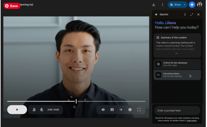 Google's Gemini AI Revolutionizes Video Summarization for Workspace Users!