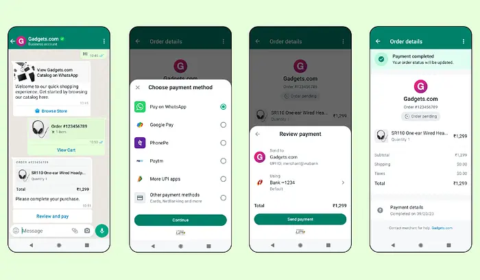 WhatsApp Launches New Payment Feature, Revolutionizing Indian Business Transactions