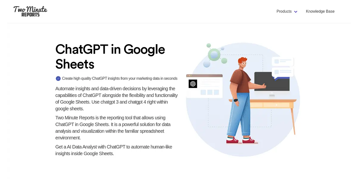 ChatGPT in Google Sheets