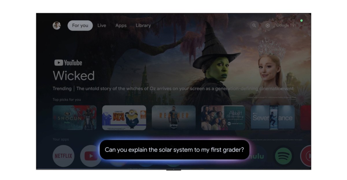 Gemini for TV Now Rolling Out to Google TV Streamers!