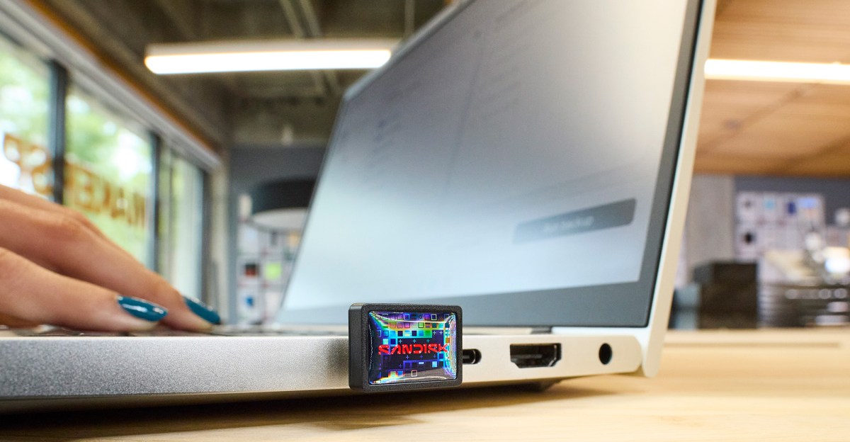 Sandisk Unveils World's Tiniest 1TB USB-C SSD