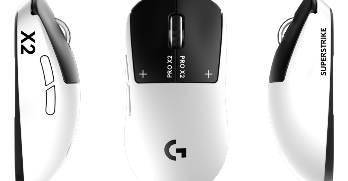 Logitech Unveils Groundbreaking Pro X2 Superstrike Mouse with Haptic Tech!