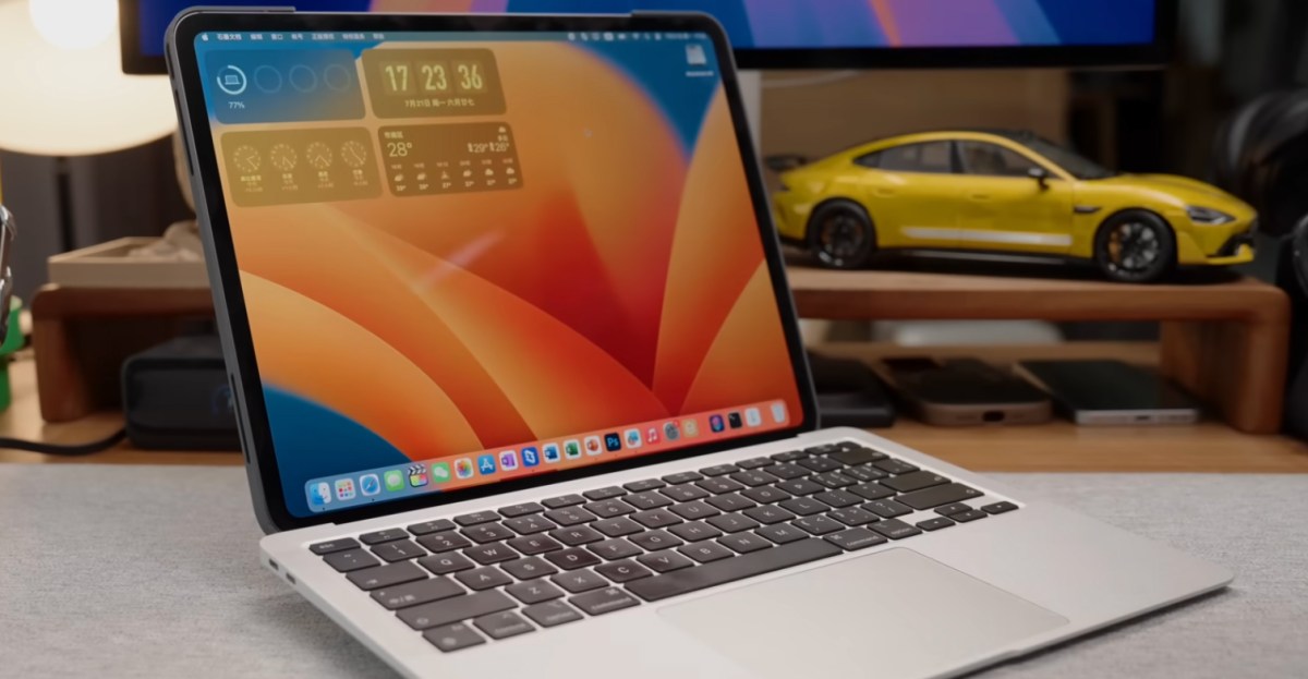 Modder Creates Stunning iPadBook: A MacBook Air and iPad Pro Hybrid!