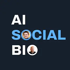 AI Social Bio Logo