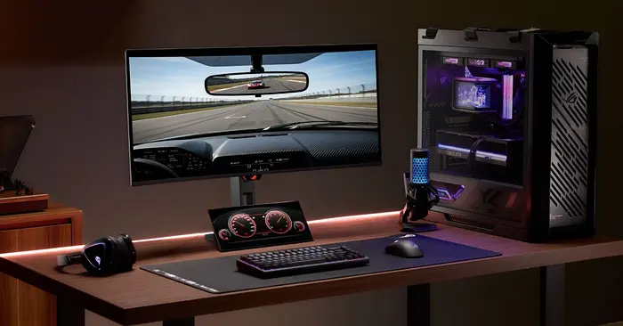 Asus Unveils Innovative 12.3-Inch ROG Strix XG129C Touchscreen Display