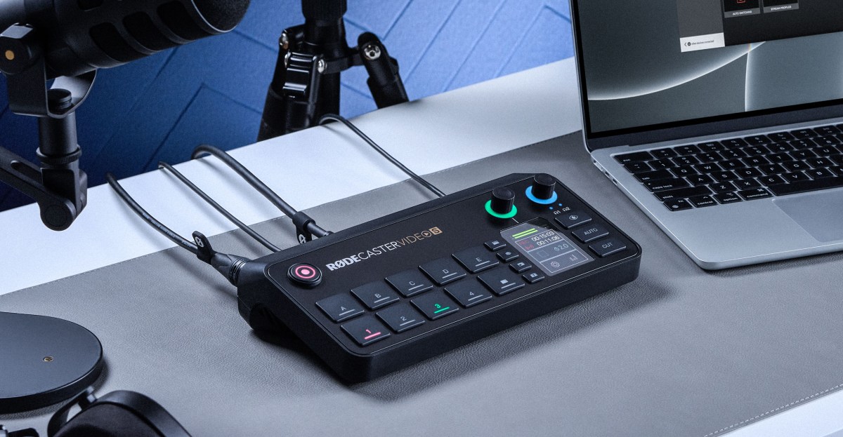 Rodecaster Video S: Compact and Affordable Production Powerhouse!