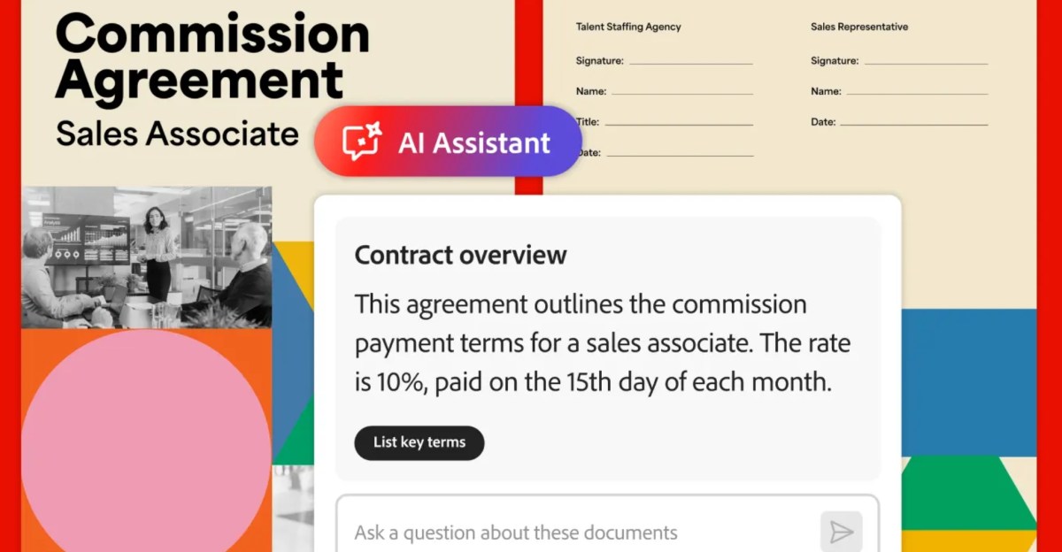 Adobe's AI Chatbot Simplifies Contract Analysis!