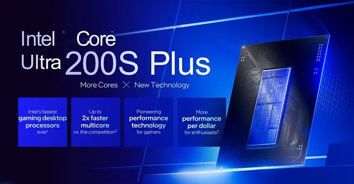 Intel Unveils Record-Breaking Gaming Processors: Core Ultra 270K Plus & 250K Plus!