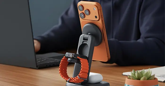 Satechi Unveils Upgraded 3-in-1 Charging Stand with 25W Wireless Power!