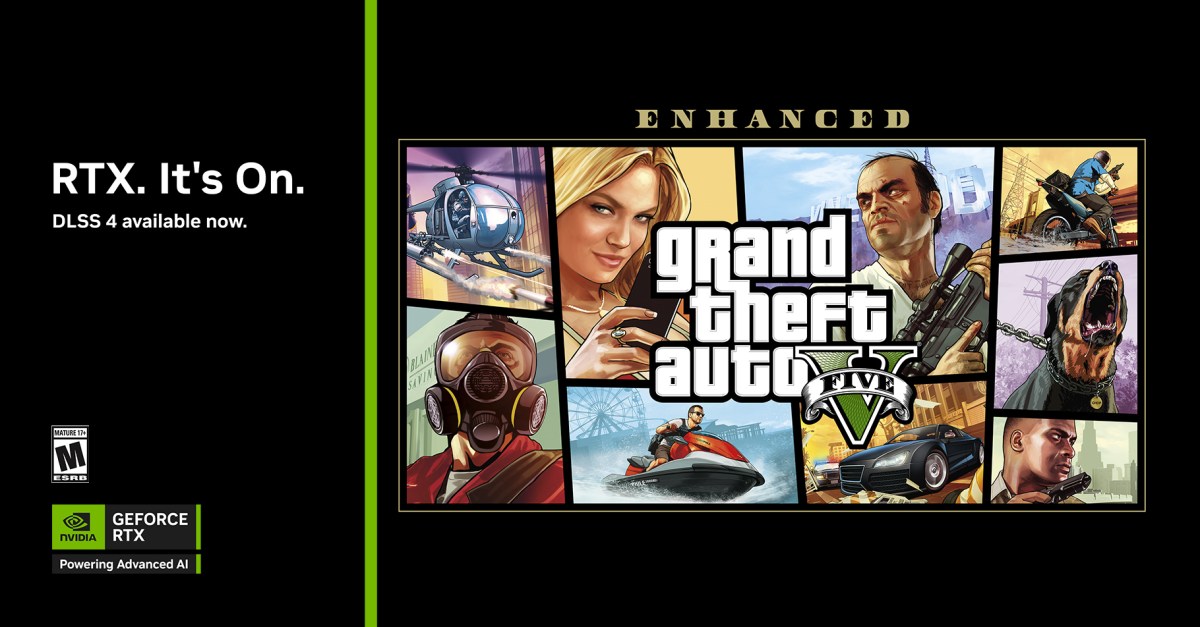 Nvidia Unleashes DLSS 4 for GTA V and Hellblade II!