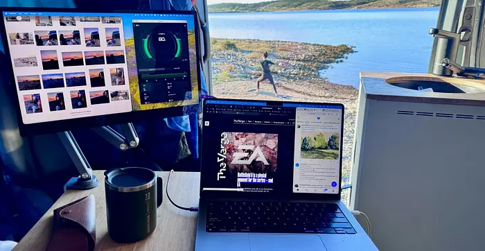 Revolutionize Remote Work with the Espresso Pro Portable Monitor!