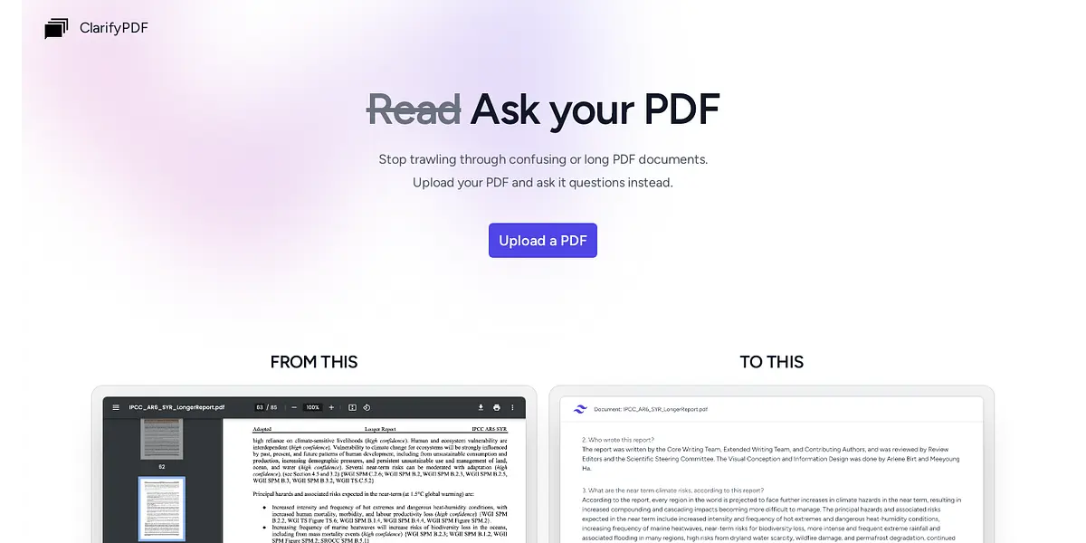 ClarifyPDF