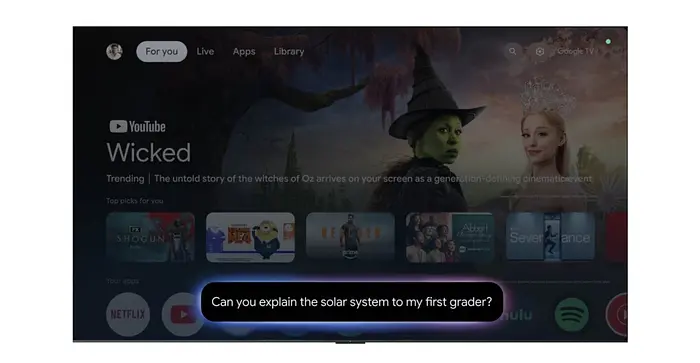 Gemini for TV Now Rolling Out to Google TV Streamers!