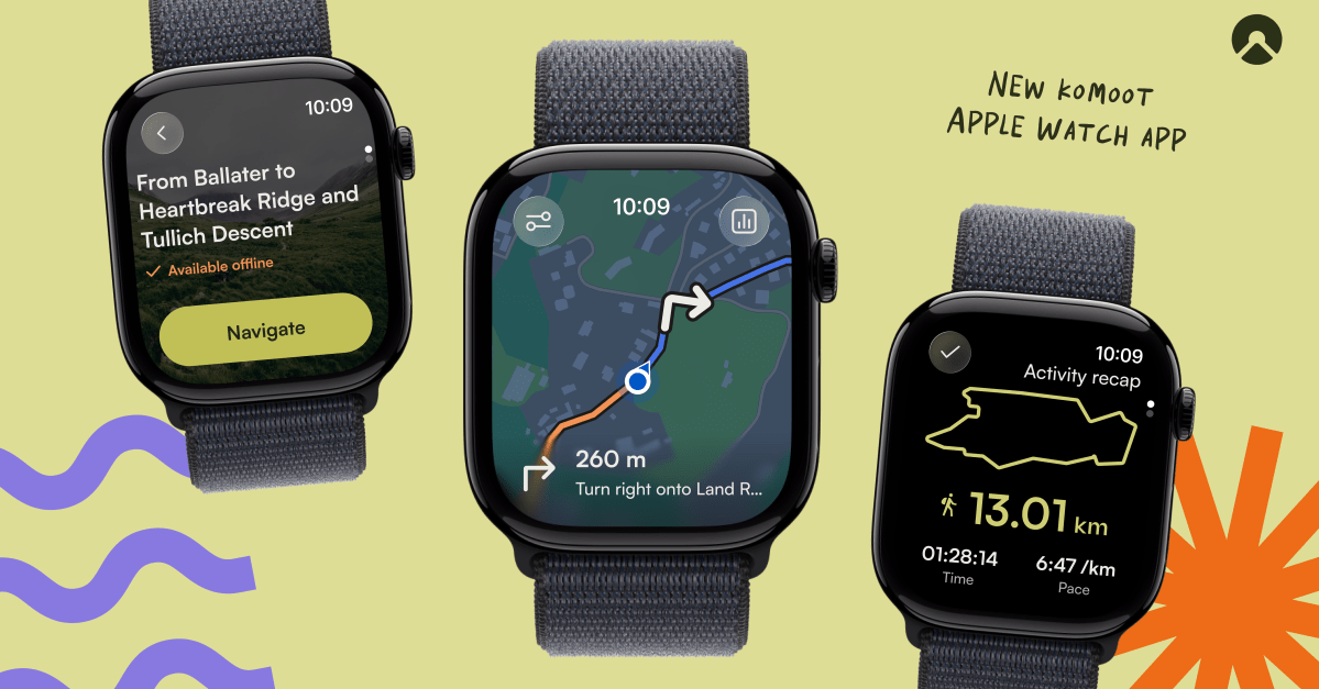 Strava and Komoot Bring Offline Maps to Apple Watch!