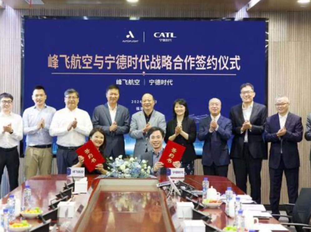 CATL Joins Flying Car Maker AutoFlight in Revolutionizing Transportation in China