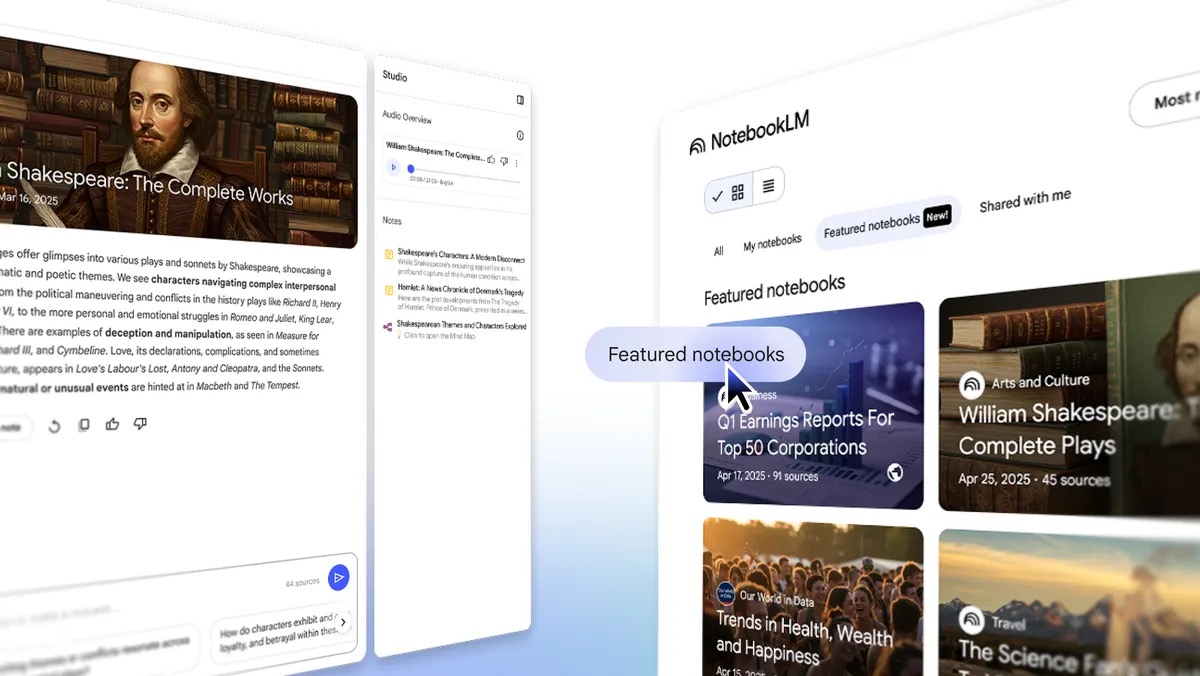 Google Revolutionizes NotebookLM with Curated Guides for Easy Research!